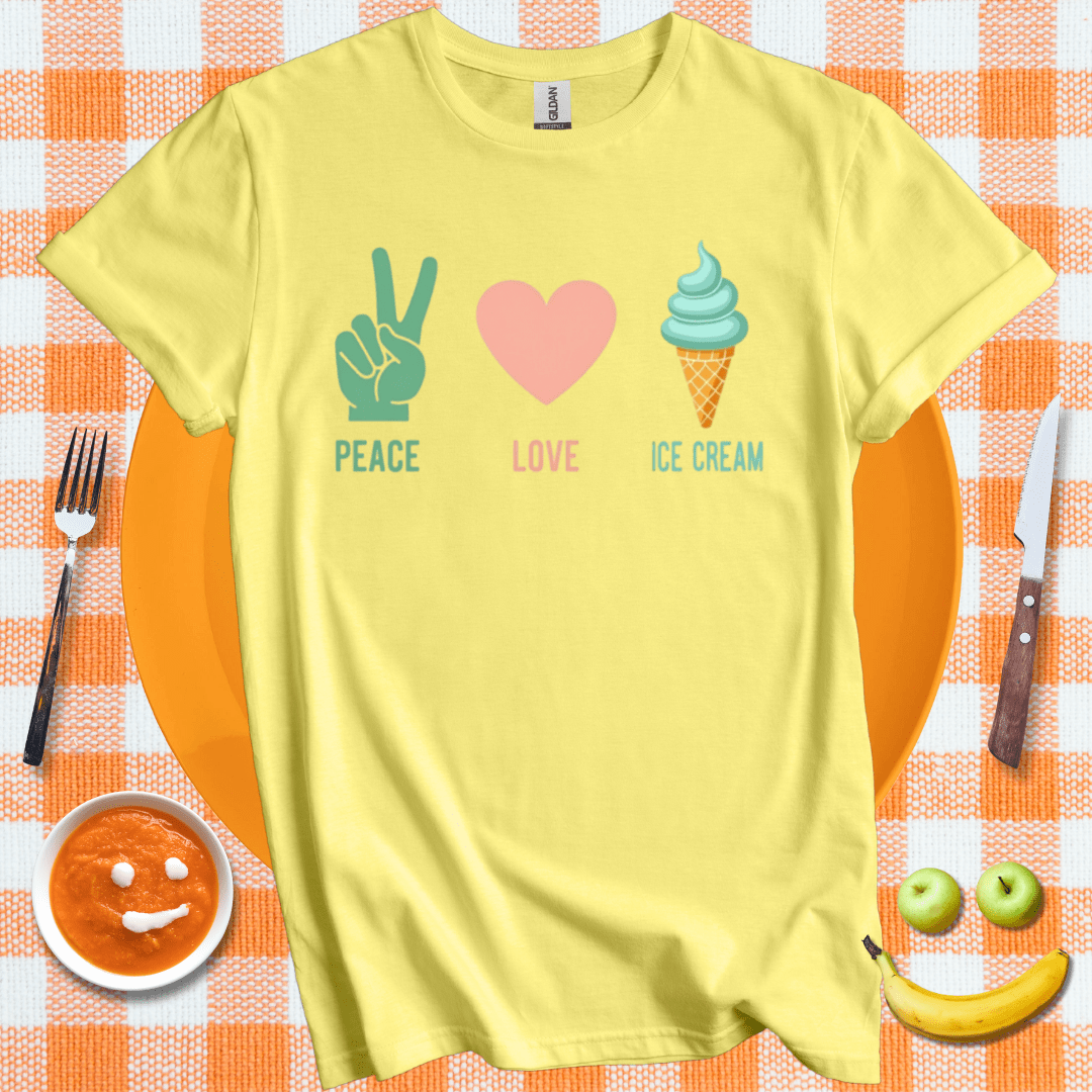 Peace Love Ice Cream
