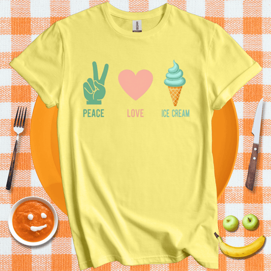 Peace Love Ice Cream