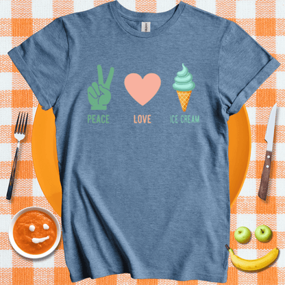 Peace Love Ice Cream