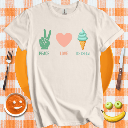 Peace Love Ice Cream
